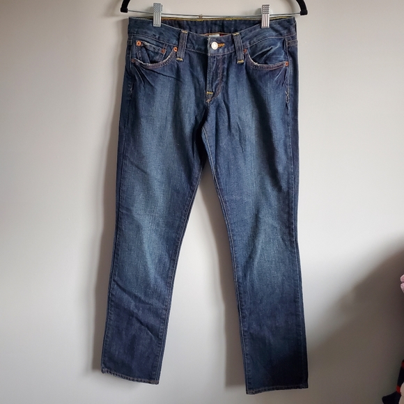 Lucky Brand Lola Straight Denim Jean's Size 27 NEW - Picture 2 of 11